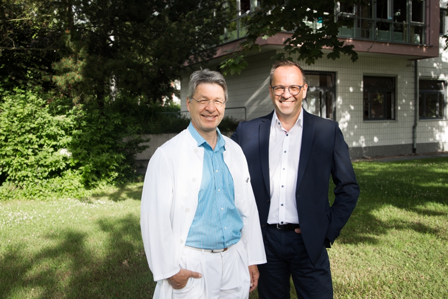 Dr. med.Heiko Roßband und Markus Hamp